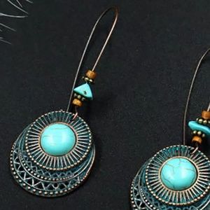 Unbranded Danalour Jewelry - Earings Womens With Simulate Turquoise Unbranded Danalour Jewelry - Earings Womens With Simulate Turquoise